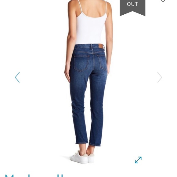 Madewell Cruiser High Rise Straight Leg Jean - Picture 5 of 8
